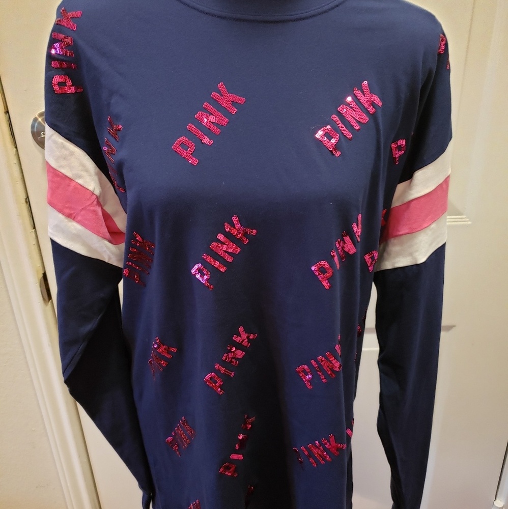 New! Bling Campus Long Sleeve Tee - Picture 2 of 4